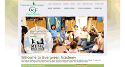 Desktop Screenshot of evergreen-academy.com